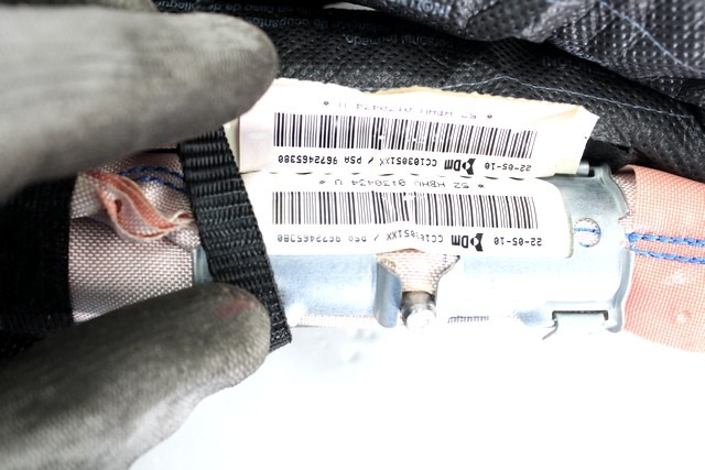 ZRACNA BLAZINA GLAVA LEVA OEM N. 9672465380 ORIGINAL REZERVNI DEL CITROEN C3 MK2 SC (2009 - 2016) BENZINA LETNIK 2010