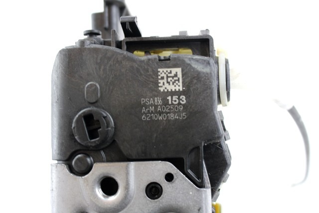 CENTRALNO ZAKLEPANJE PREDNIH LEVIH VRAT OEM N. 9800624480 ORIGINAL REZERVNI DEL CITROEN C3 MK2 SC (2009 - 2016) BENZINA LETNIK 2010