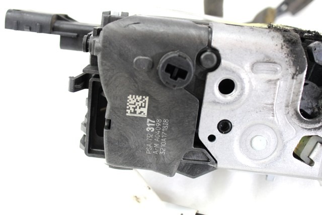 CENTRALNO ZAKLEPANJE ZADNJIH DESNIH VRAT OEM N. 9800624980 ORIGINAL REZERVNI DEL CITROEN C3 MK2 SC (2009 - 2016) BENZINA LETNIK 2010