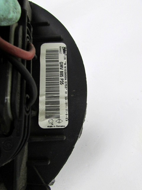 VENTILATOR  KABINE  OEM N. 7701062226 ORIGINAL REZERVNI DEL RENAULT CLIO BR0//1 CR0/1 KR0/1 MK3 R (05/2009 - 2013) DIESEL LETNIK 2011