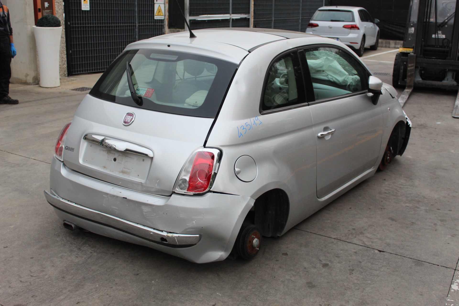 FIAT 500 1.2 B 51KW 5M 3P (2008) RICAMBI IN MAGAZZINO 