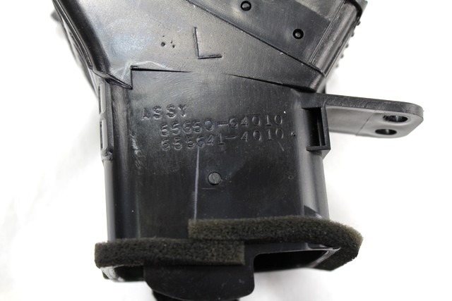 ODVOD ZRAKA OEM N. 55650-64010 ORIGINAL REZERVNI DEL TOYOTA COROLLA VERSO ZER ZZE12 R1 (2004 - 2009) DIESEL LETNIK 2009