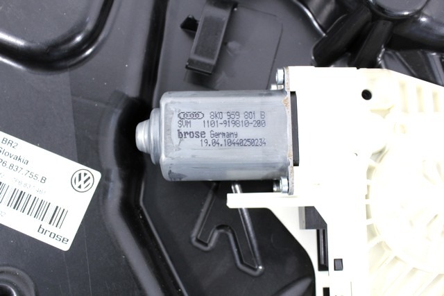 MEHANIZEM DVIGA SPREDNJIH STEKEL  OEM N. 33307 SISTEMA ALZACRISTALLO PORTA ANTERIORE ELETTR ORIGINAL REZERVNI DEL VOLKSWAGEN TOUAREG 7P5 7P6 MK2 (2010 - 2018)DIESEL LETNIK 2010