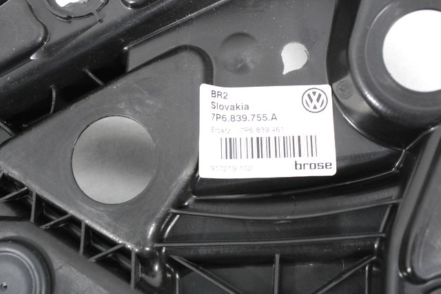 MEHANIZEM DVIGA ZADNJIH STEKEL  OEM N. 33307 SISTEMA ALZACRISTALLO PORTA POSTERIORE ELETT ORIGINAL REZERVNI DEL VOLKSWAGEN TOUAREG 7P5 7P6 MK2 (2010 - 2018)DIESEL LETNIK 2010