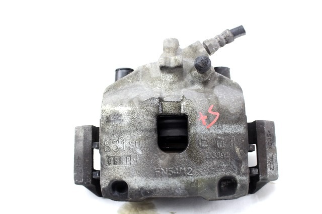 SPREDNJE LEVE ZAVORNE CELJUSTI  OEM N. 77365812 ORIGINAL REZERVNI DEL LANCIA Y YPSILON 312 (dal 2011)BENZINA/GPL LETNIK 2012