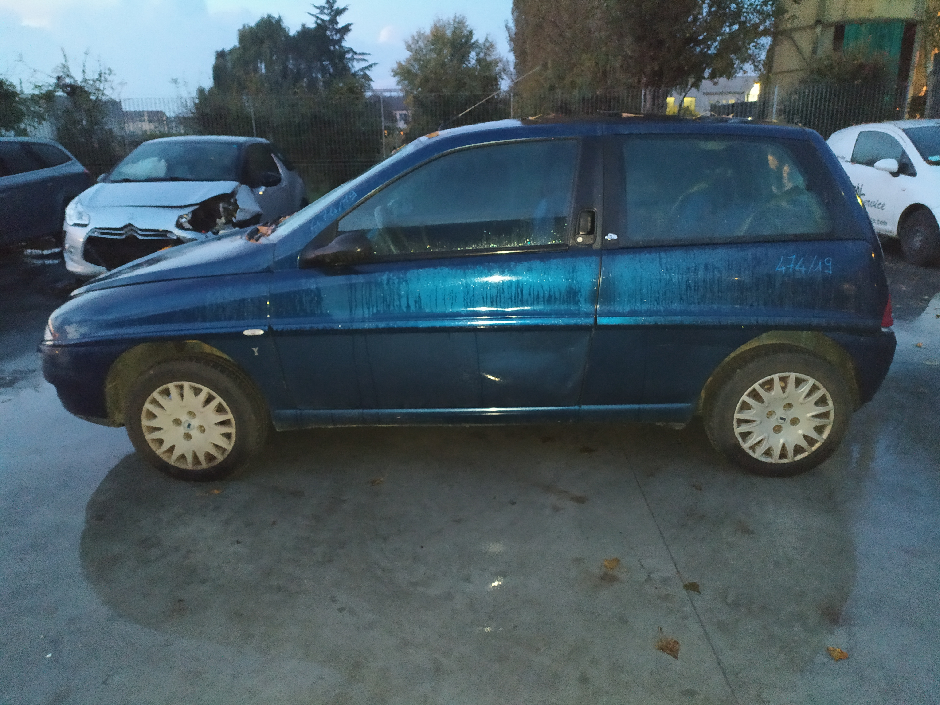 LANCIA Y 1.2 44KW 3P B 5M (2003) RICAMBI IN MAGAZZINO 