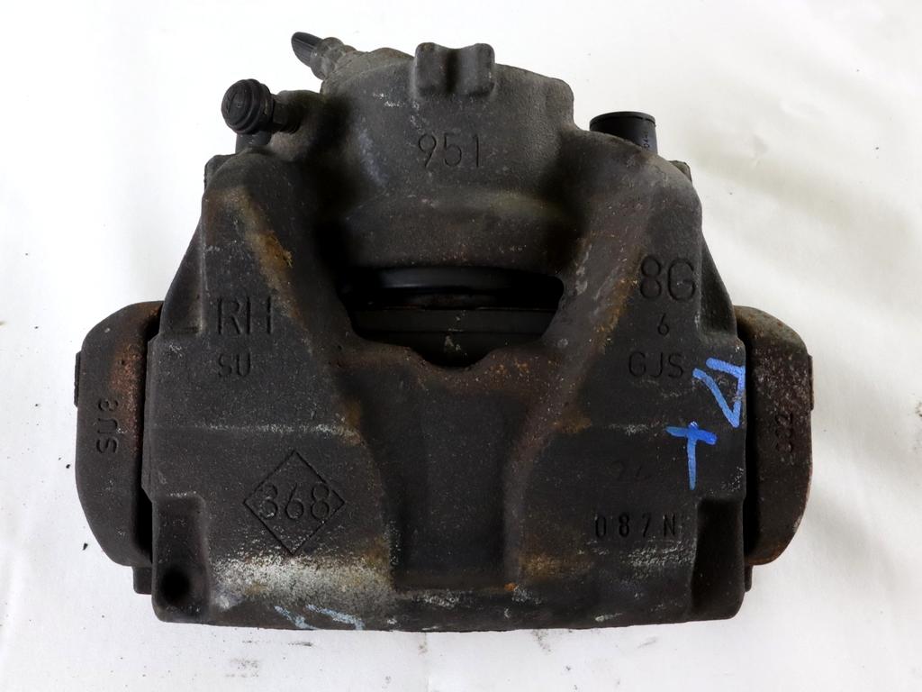 SPREDNJE DESNE ZAVORNE CELJUSTI  OEM N. 410018218R ORIGINAL REZERVNI DEL RENAULT MEGANE MK3 BZ0/1 B3 DZ0/1 KZ0/1 BER/SPORTOUR/ESTATE (2009 - 2015) DIESEL LETNIK 2011