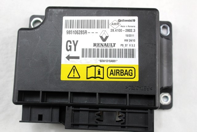 KIT AIRBAG KOMPLET OEM N. 29956 KIT AIRBAG COMPLETO ORIGINAL REZERVNI DEL RENAULT MEGANE MK3 BZ0/1 B3 DZ0/1 KZ0/1 BER/SPORTOUR/ESTATE (2009 - 2015) DIESEL LETNIK 2011