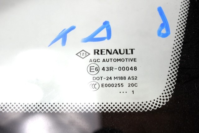 FIKSNO OKNO DESNO OEM N. 833060008R ORIGINAL REZERVNI DEL RENAULT MEGANE MK3 BZ0/1 B3 DZ0/1 KZ0/1 BER/SPORTOUR/ESTATE (2009 - 2015) DIESEL LETNIK 2011