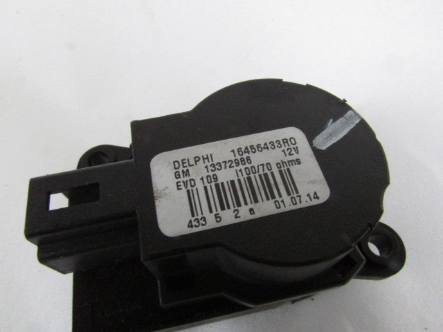 MOTORCEK OGREVANJA OEM N. 13372986 ORIGINAL REZERVNI DEL OPEL MOKKA J13 (2012 - 2015)BENZINA/GPL LETNIK 2015