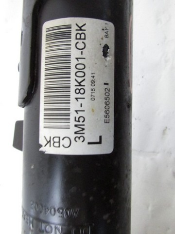 KOMPLET STIRIH SPREDNJIH IN ZADNJIH AMORTIZERJEV OEM N. 22529 KIT 4 AMMORTIZZATORI ANTERIORI E POSTERIORI ORIGINAL REZERVNI DEL FORD FOCUS CMAX DM2 MK1 R (04/2007 - 2010) DIESEL LETNIK 2009