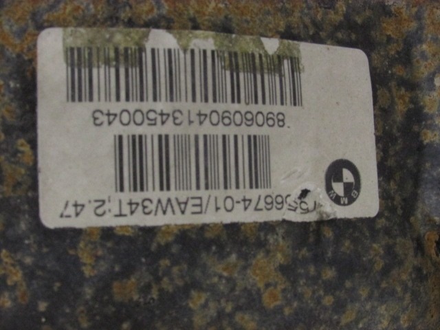 ZADNJI DIFERENCIAL OEM N. 7556674 ORIGINAL REZERVNI DEL BMW SERIE 3 BER/SW/COUPE/CABRIO E90/E91/E92/E93 (2005 -2009) DIESEL LETNIK 2006