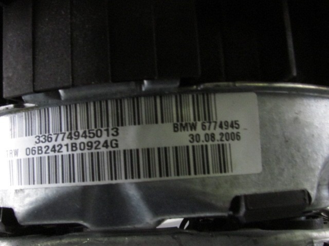 KIT AIRBAG KOMPLET OEM N. 18967 KIT AIRBAG COMPLETO ORIGINAL REZERVNI DEL BMW SERIE 3 BER/SW/COUPE/CABRIO E90/E91/E92/E93 (2005 -2009) DIESEL LETNIK 2006