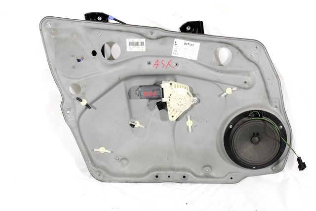 MEHANIZEM DVIGA SPREDNJIH STEKEL  OEM N. 18507 SISTEMA ALZACRISTALLO PORTA ANTERIORE ELETTR ORIGINAL REZERVNI DEL MERCEDES CLASSE B W245 T245 5P (2005 - 2011) DIESEL LETNIK 2010