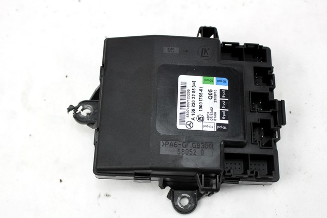 RACUNALNIK VRAT IN STEKEL OEM N. A1698203285 ORIGINAL REZERVNI DEL MERCEDES CLASSE B W245 T245 5P (2005 - 2011) DIESEL LETNIK 2010