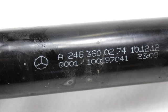 OS SKLOPKE POGONSKA GRED OEM N. A2463600274 ORIGINAL REZERVNI DEL MERCEDES CLASSE A W176 (2012 - 2018)DIESEL LETNIK 2013