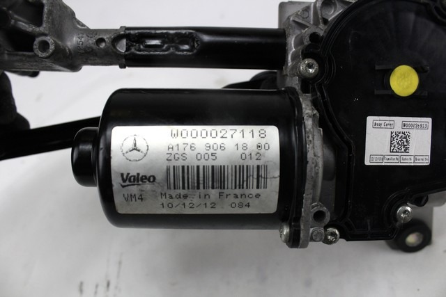 MOTORCEK PREDNJIH BRISALCEV OEM N. A1769061800 ORIGINAL REZERVNI DEL MERCEDES CLASSE A W176 (2012 - 2018)DIESEL LETNIK 2013