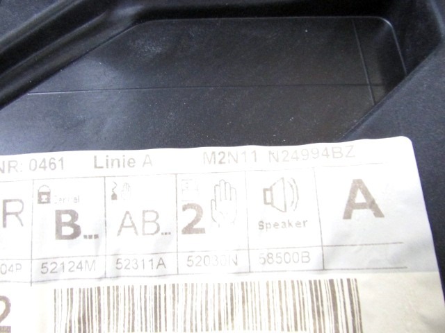 ROCNI SISTEM ZA DVIGOVANJE ZADNJEGA STEKLA  OEM N. 2N11-24994-BZ ORIGINAL REZERVNI DEL FORD FUSION JU (2002 - 02/2006) BENZINA LETNIK 2005