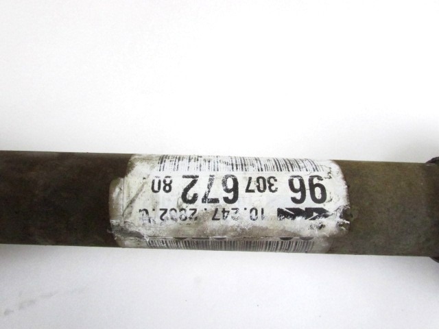 DESNA SPREDNJA POGONSKA GRED  OEM N. 9630767280 ORIGINAL REZERVNI DEL PEUGEOT 206 / 206 CC 2A/C 2D 2E/K (1998 - 2003) BENZINA LETNIK 2002