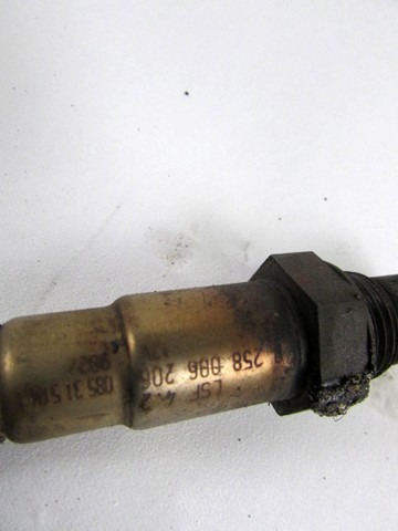 SONDA LAMBDA  OEM N. 258006206 ORIGINAL REZERVNI DEL FIAT PUNTO 188 188AX MK2 (1999 - 2003) BENZINA LETNIK 2000