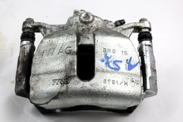 SPREDNJE LEVE ZAVORNE CELJUSTI  OEM N. 8V0615123 ORIGINAL REZERVNI DEL VOLKSWAGEN GOLF VII 5G1 BQ1 BE1 BE2 BA5 BV5 MK7 R (2017 - 2019)BENZINA/METANO LETNIK 2018