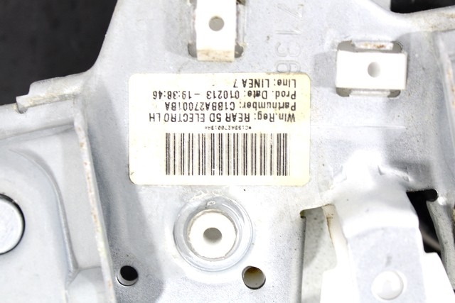 MEHANIZEM DVIGA ZADNJIH STEKEL  OEM N. 58971 SISTEMA ALZACRISTALLO PORTA POSTERIORE ELETT ORIGINAL REZERVNI DEL FORD FIESTA CB1 CNN MK6 R (2012 - 2017)DIESEL LETNIK 2013