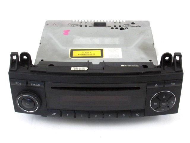 RADIO CD / OJACEVALNIK / IMETNIK HIFI OEM N. A1698200486 ORIGINAL REZERVNI DEL MERCEDES CLASSE A W169 5P C169 3P (2004 - 04/2008) DIESEL LETNIK 2006