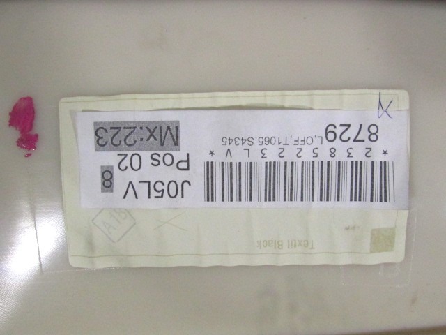 NOTRANJA OBLOGA SPREDNJIH VRAT OEM N. PNASTVLXC60156MK1SV5P ORIGINAL REZERVNI DEL VOLVO XC60 156 (2008 - 2013)DIESEL LETNIK 2012