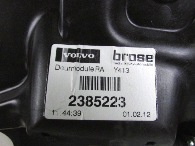 MEHANIZEM DVIGA ZADNJIH STEKEL  OEM N. 33385 SISTEMA ALZACRISTALLO PORTA POSTERIORE ELETT ORIGINAL REZERVNI DEL VOLVO XC60 156 (2008 - 2013)DIESEL LETNIK 2012