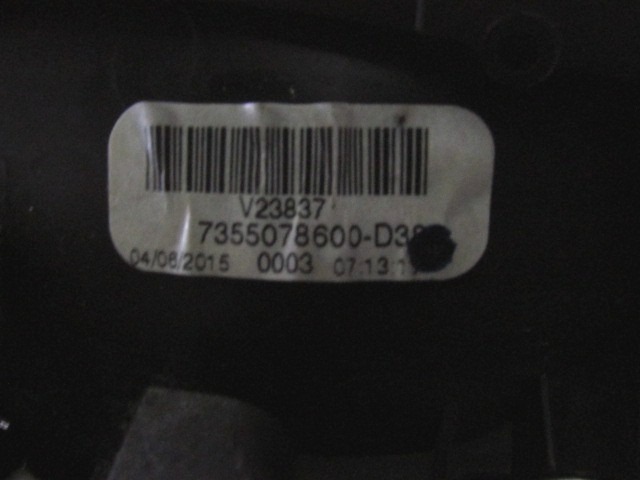 ZUNANJA KLJUKA SPREDNJA LEVA VRATA OEM N. 7355078600 ORIGINAL REZERVNI DEL PEUGEOT BIPPER AA R (2007 - 2016) DIESEL LETNIK 2010