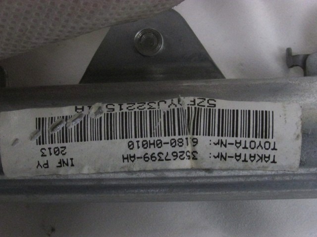 ZRACNA BLAZINA GLAVA LEVA OEM N. 62180-0H010 ORIGINAL REZERVNI DEL PEUGEOT 107 PM PN (2005 - 2014) BENZINA LETNIK 2013