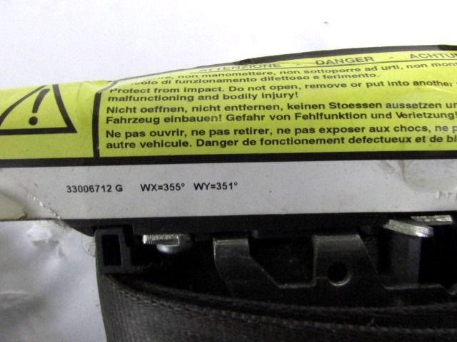 KIT AIRBAG KOMPLET OEM N. 12751 KIT AIRBAG COMPLETO ORIGINAL REZERVNI DEL FIAT PUNTO 188 MK2 R (2003 - 2011) BENZINA LETNIK 2007