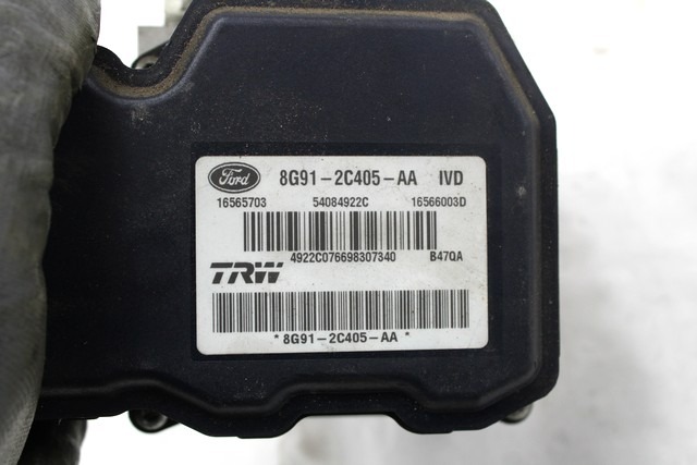 ABS AGREGAT S PUMPO OEM N. 8G91-2C405-AA ORIGINAL REZERVNI DEL FORD MONDEO BA7 MK3 BER/SW (2007 - 8/2010) DIESEL LETNIK 2008