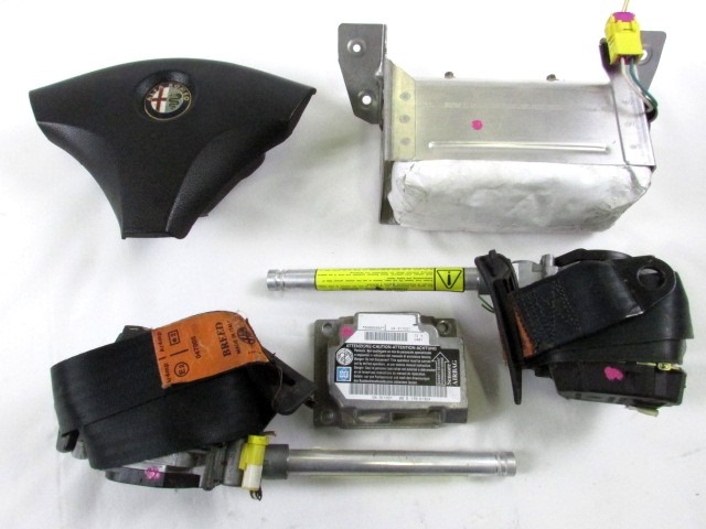 KIT AIRBAG KOMPLET OEM N. 8813 ORIGINAL REZERVNI DEL ALFA ROMEO 156 932 BER/SW (1997 - 03/2000)DIESEL LETNIK 1999