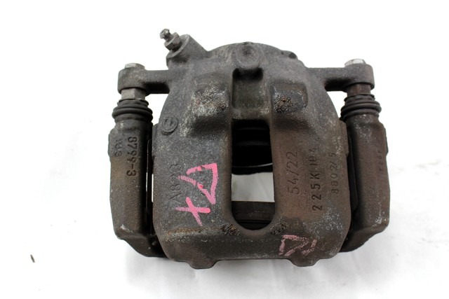 SPREDNJE DESNE ZAVORNE CELJUSTI  OEM N. 77364340 ORIGINAL REZERVNI DEL LANCIA Y YPSILON 843 R (2006 - 2011) DIESEL LETNIK 2009