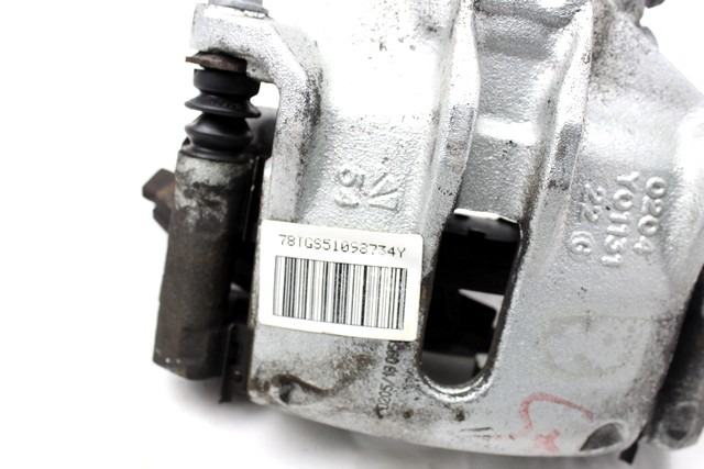 SPREDNJE LEVE ZAVORNE CELJUSTI  OEM N. 9805497680 ORIGINAL REZERVNI DEL PEUGEOT 208 CA CC MK1 (2012 -2019) BENZINA/GPL LETNIK 2018