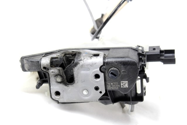 CENTRALNO ZAKLEPANJE PREDNIH LEVIH VRAT OEM N. 9801690080 ORIGINAL REZERVNI DEL CITROEN C4 CACTUS (2014 - 2018)DIESEL LETNIK 2015