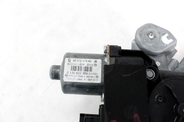 MEHANIZEM DVIGA SPREDNJIH STEKEL  OEM N. 26614 SISTEMA ALZACRISTALLO PORTA ANTERIORE ELETTR ORIGINAL REZERVNI DEL PEUGEOT 308 4A 4B 4C 4E 4H MK1 BER/SW/CC (2007 - 2013) DIESEL LETNIK 2010