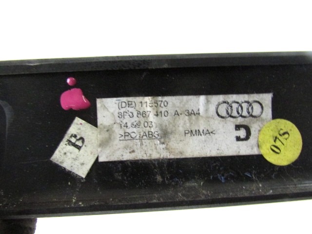 OKRASNE LETVICE VRAT  OEM N. 8P0867410A ORIGINAL REZERVNI DEL AUDI A3 MK2 8P 8PA 8P1 (2003 - 2008)DIESEL LETNIK 2003