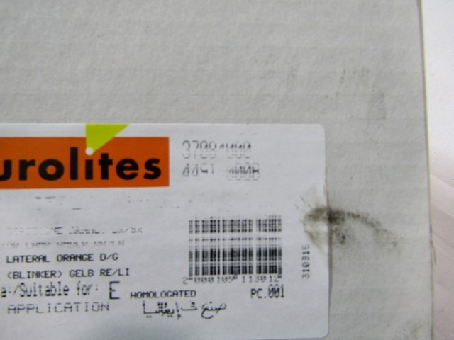 SPREDNJI INDIKATOR OEM N. 37084000 ORIGINAL REZERVNI DEL MERCEDES-BENZ O 405 407 (1987 - 2001) LETNIK 1987