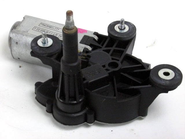 MOTORCEK ZADNJEGA BRISALCA OEM N. MS259600-1370 ORIGINAL REZERVNI DEL FIAT 500 CINQUECENTO 312 MK3 (2007 - 2015) BENZINA LETNIK 2007