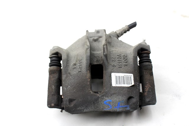 SPREDNJE LEVE ZAVORNE CELJUSTI  OEM N. 9683839980 ORIGINAL REZERVNI DEL CITROEN DS3 (2009 - 2014) DIESEL LETNIK 2011