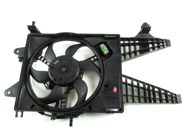 VENTILATOR HLADILNIKA OEM N. 51760613 ORIGINAL REZERVNI DEL FIAT PUNTO 188 MK2 R (2003 - 2011) DIESEL LETNIK 2004