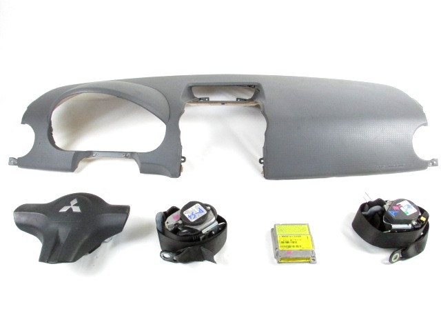 KIT AIRBAG KOMPLET OEM N. 18034 KIT AIRBAG COMPLETO ORIGINAL REZERVNI DEL MITSUBISHI COLT Z30 Z3_A Z2_A MK6 (2004 - 2009) BENZINA LETNIK 2005