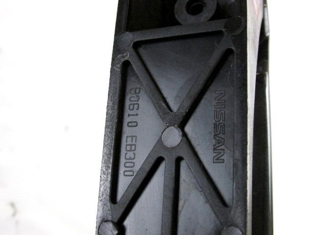 ZUNANJA KLJUKA ZADNJA DESNA VRATA OEM N. 80610-EB300 ORIGINAL REZERVNI DEL NISSAN QASHQAI J10C (2006 - 2010) DIESEL LETNIK 2008