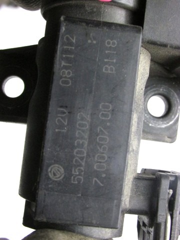 ELEKTROVENTIL  OEM N. 55203202 ORIGINAL REZERVNI DEL FIAT 500 CINQUECENTO 312 MK3 (2007 - 2015) DIESEL LETNIK 2008