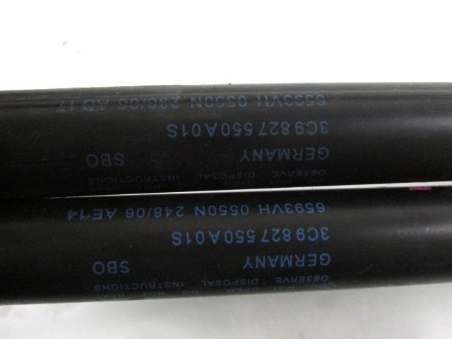 AMORTIZERJI PRTLJAZNIH VRAT  OEM N. 3C9827550A ORIGINAL REZERVNI DEL VOLKSWAGEN PASSAT B6 3C2 3C5 BER/SW (2005 - 09/2010)  DIESEL LETNIK 2006