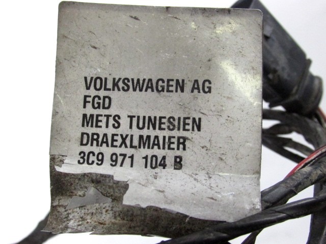 ELEKTRICNA NAPELJAVA OEM N. 3C9971104B ORIGINAL REZERVNI DEL VOLKSWAGEN PASSAT B6 3C2 3C5 BER/SW (2005 - 09/2010)  DIESEL LETNIK 2006