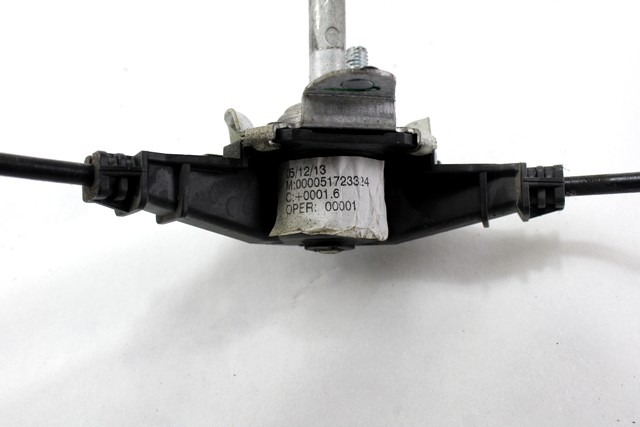 ROCNI SISTEM ZA DVIGOVANJE ZADNJEGA STEKLA  OEM N. 51723324 ORIGINAL REZERVNI DEL FIAT PUNTO 199 MK3 (2011 - 2017)BENZINA/METANO LETNIK 2014