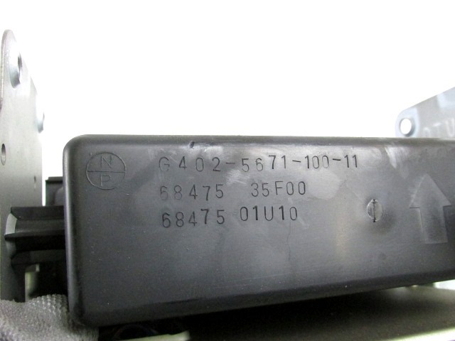 PREDAL ZA DOKUMENTE OEM N. 68475-35F00 ORIGINAL REZERVNI DEL NISSAN X-TRAIL T30 (2001 - 08/2007) DIESEL LETNIK 2002